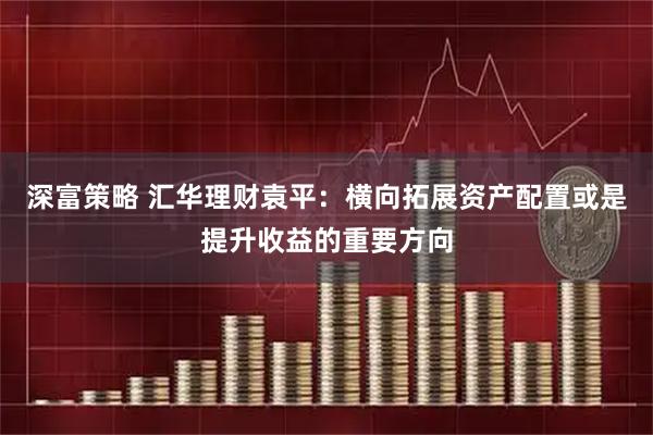深富策略 汇华理财袁平：横向拓展资产配置或是提升收益的重要方向