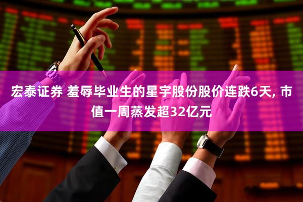 宏泰证券 羞辱毕业生的星宇股份股价连跌6天, 市值一周蒸发超32亿元